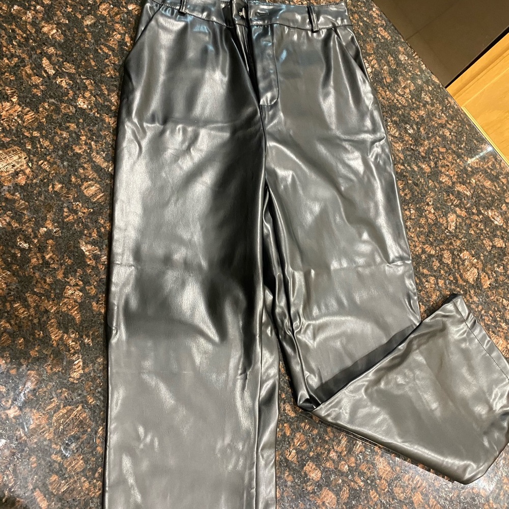 Women’s Faux Leather Pants